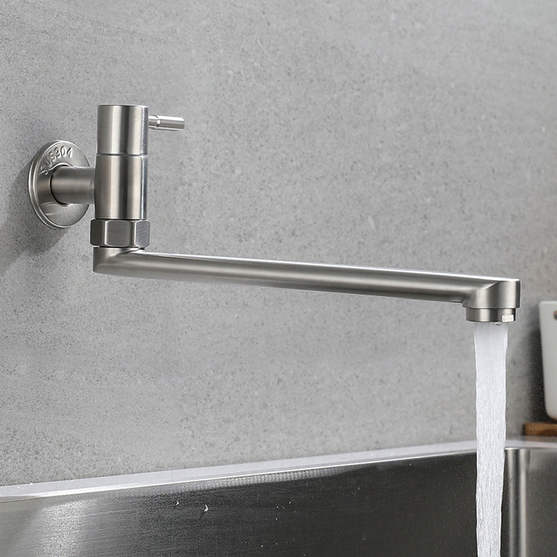 Sikunuo | Kitchen faucet pot filling valve single handle swivel stainless steel kitchen faucet