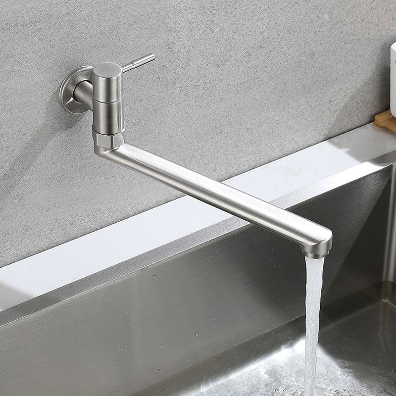 Sikunuo | Kitchen faucet pot filling valve single handle swivel stainless steel kitchen faucet
