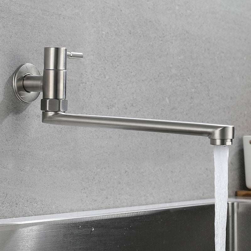 Sikunuo | Kitchen faucet pot filling valve single handle swivel stainless steel kitchen faucet