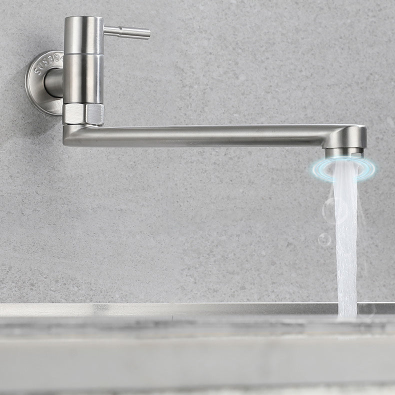 Sikunuo | Kitchen faucet pot filling valve single handle swivel stainless steel kitchen faucet