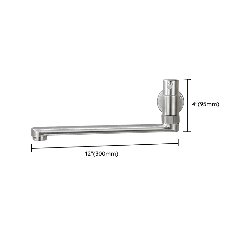 Sikunuo | Kitchen faucet pot filling valve single handle swivel stainless steel kitchen faucet