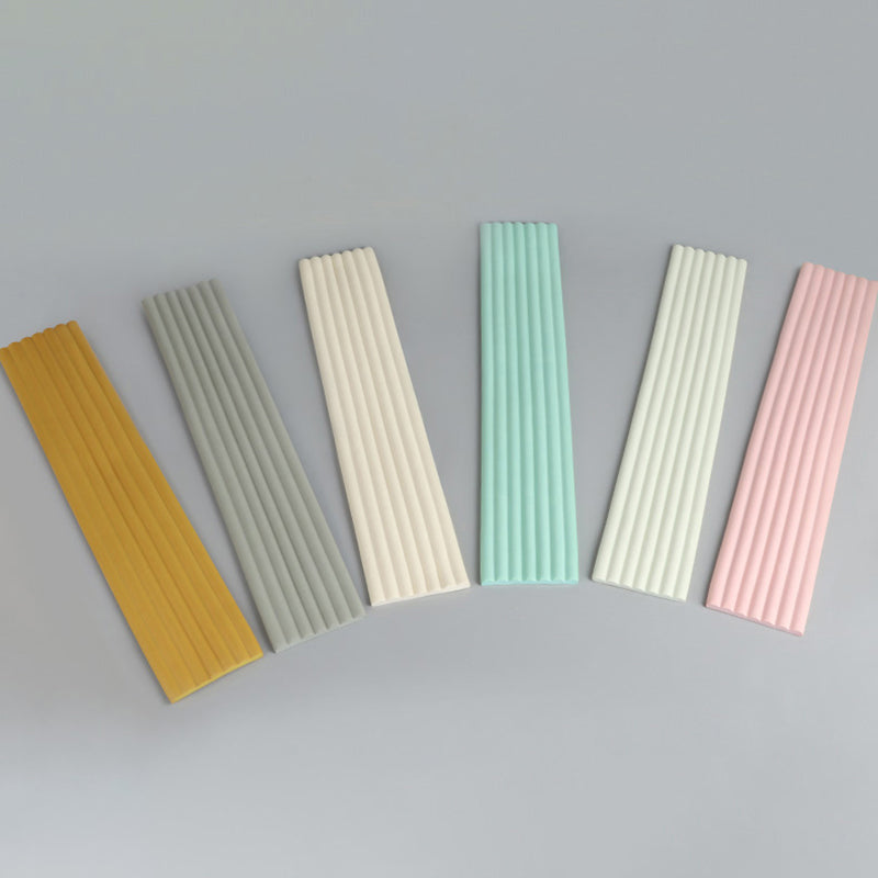 Sikunuo | Color Block Upholstery Wall Panel Self-adhesive Foam Interior Wall Tile