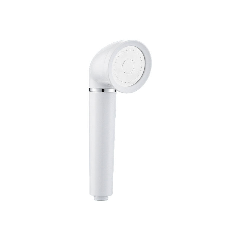 Sikunuo | White round shower head plastic supercharged hand shower