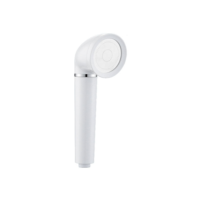 Sikunuo | White round shower head plastic supercharged hand shower
