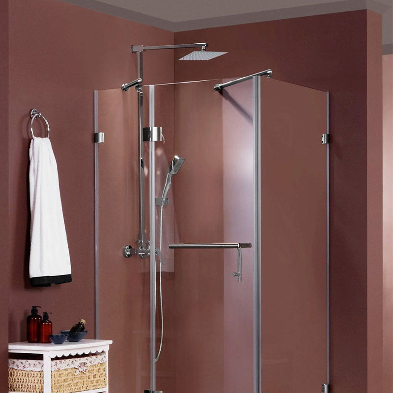 Sikunuo | Showerhead Square Wall Mounted Rain Spray Stainless Steel Showerhead