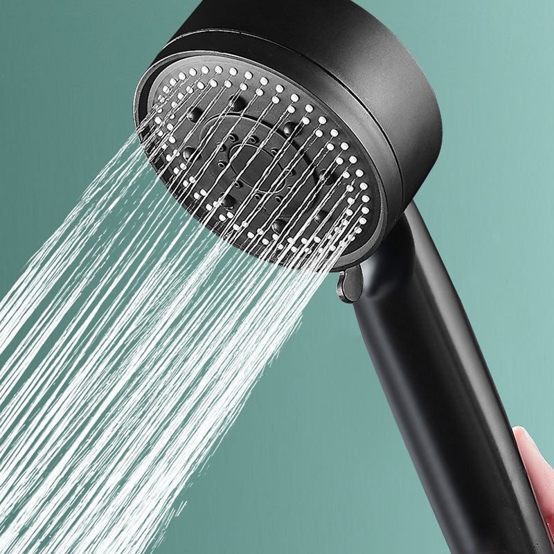 Sikunuo | Standard Plastic Shower Head Self-Cleaning Round Handheld Shower Heads