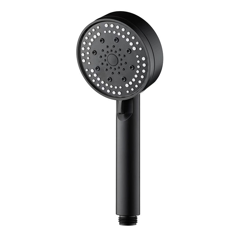 Sikunuo | Standard Plastic Shower Head Self-Cleaning Round Handheld Shower Heads