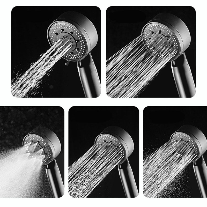 Sikunuo | Standard Plastic Shower Head Self-Cleaning Round Handheld Shower Heads