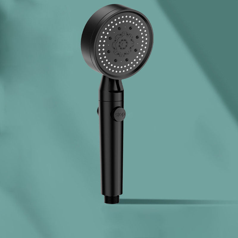 Sikunuo | 5 setting patterns shower head plastic round handheld shower head