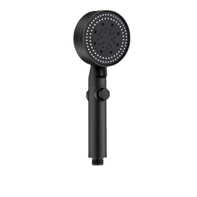 Sikunuo | 5 setting patterns shower head plastic round handheld shower head