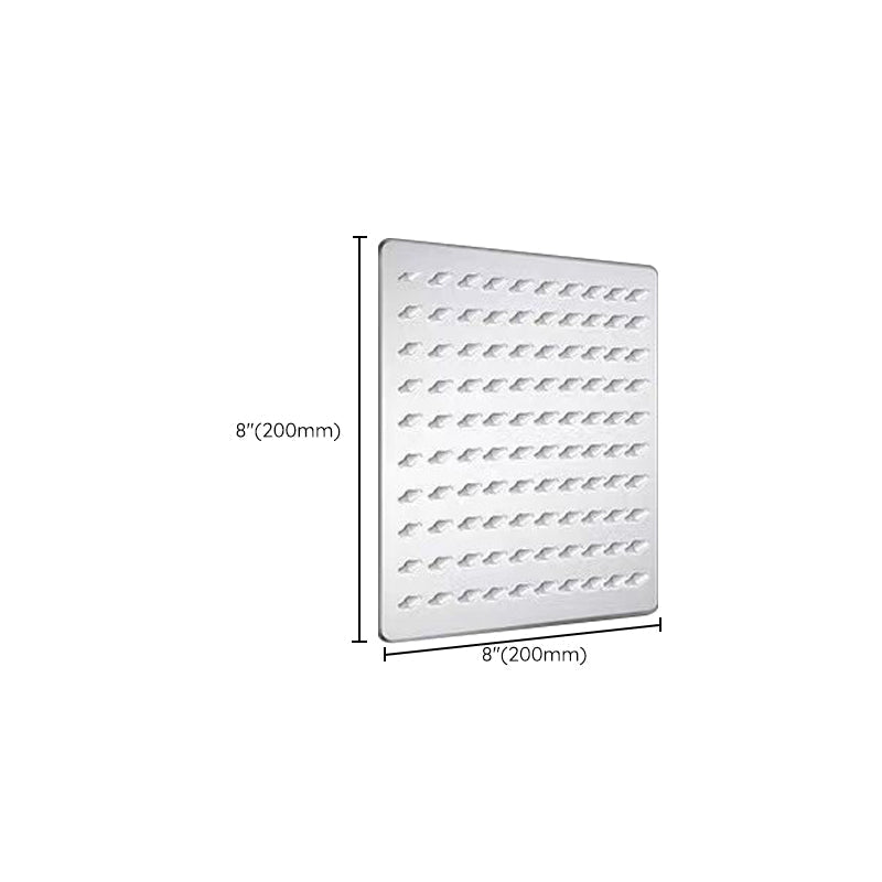 Sikunuo | Classic Dual Shower Head Water-efficient Square Metal Dual Shower Head