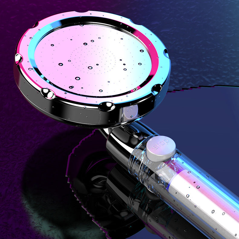 Sikunuo | Silver Hand Shower Standard Round Showerhead Combo