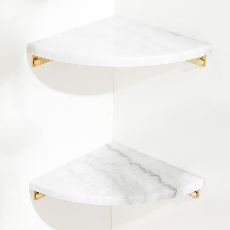 Sikunuo | marble bathroom shelf brass bathroom accessory