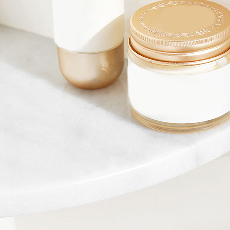 Sikunuo | marble bathroom shelf brass bathroom accessory