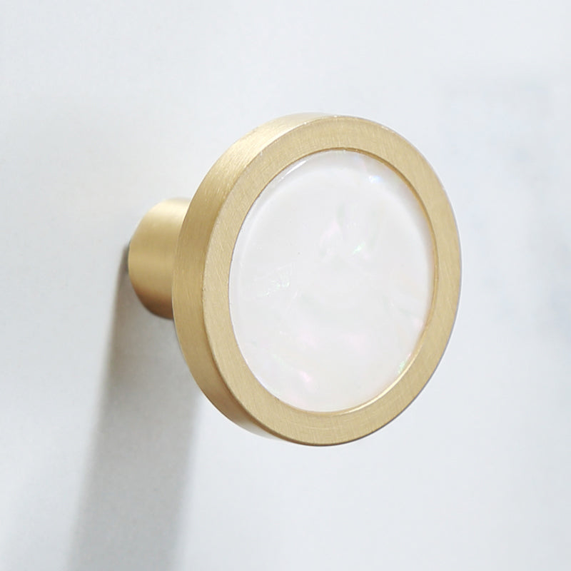 Sikunuo | Polished Brass Bathroom Accessory Set Marble Bathroom Hardware