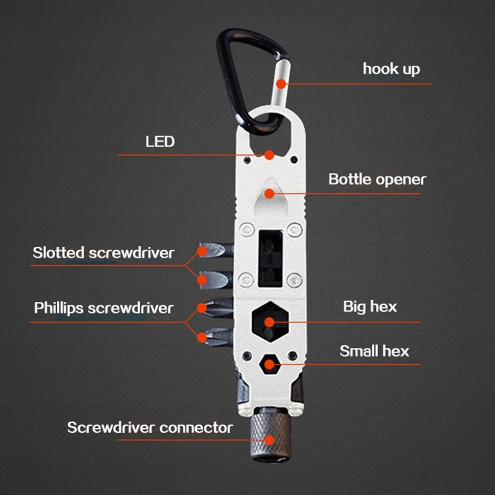 Sikunuo | Adjustable Mini Camping Screwdriver