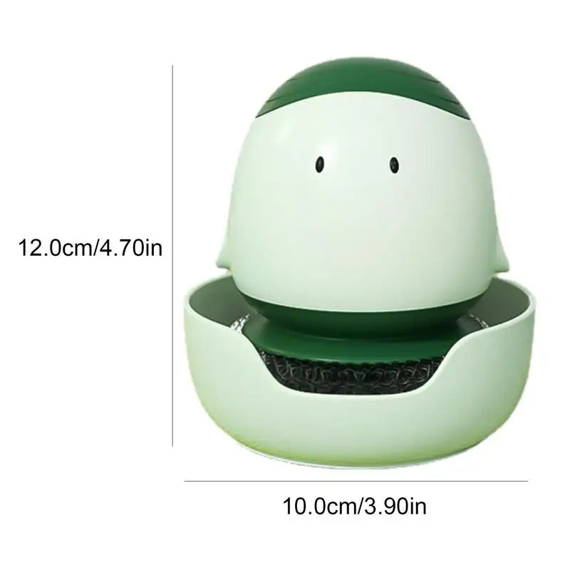 Sikunuo | Automatic Liquid Dispenser Dishwashing Brush