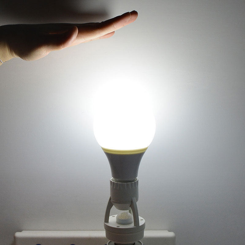 Sikunuo | 360 Rotating Motion Sensor Socket Switch Led Bulb Base
