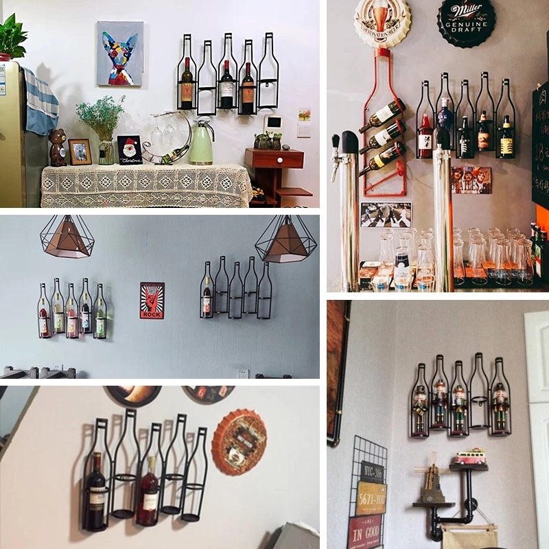 Sikunuo | Iron Hang Wine Rack