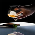 Belly Whiskey and Beer Glass - Rotating Tumbler for Cocktails, Wine and other Drinks  Sikunuo