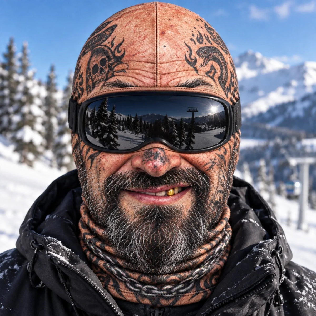 Personalized Funny Ski Mask for Winter Sports