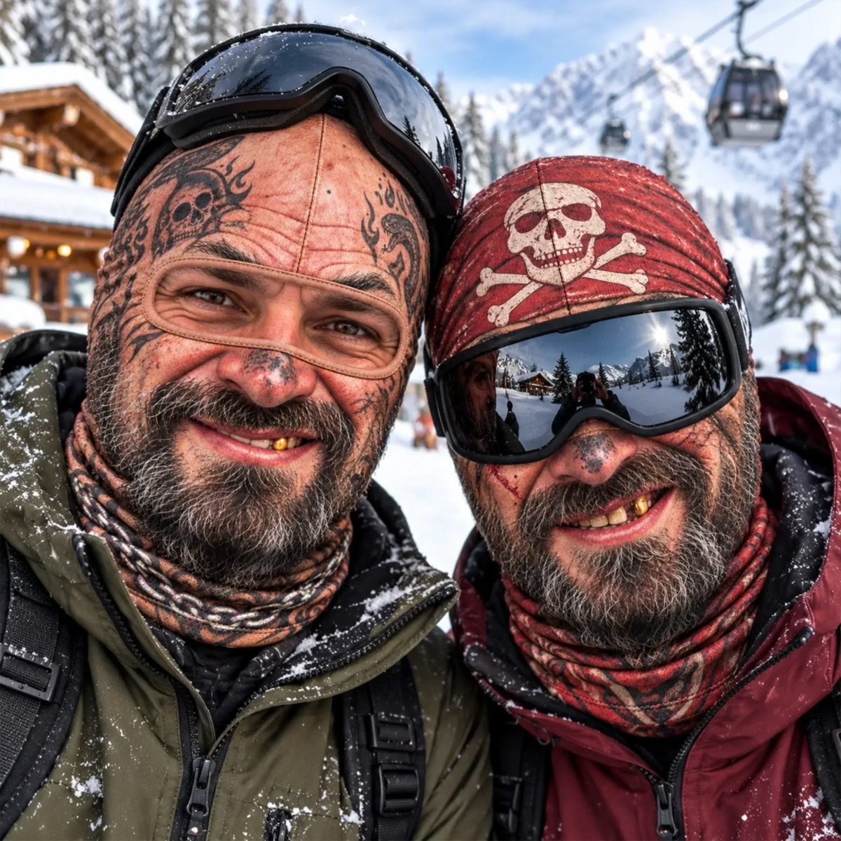 Personalized Funny Ski Mask for Winter Sports