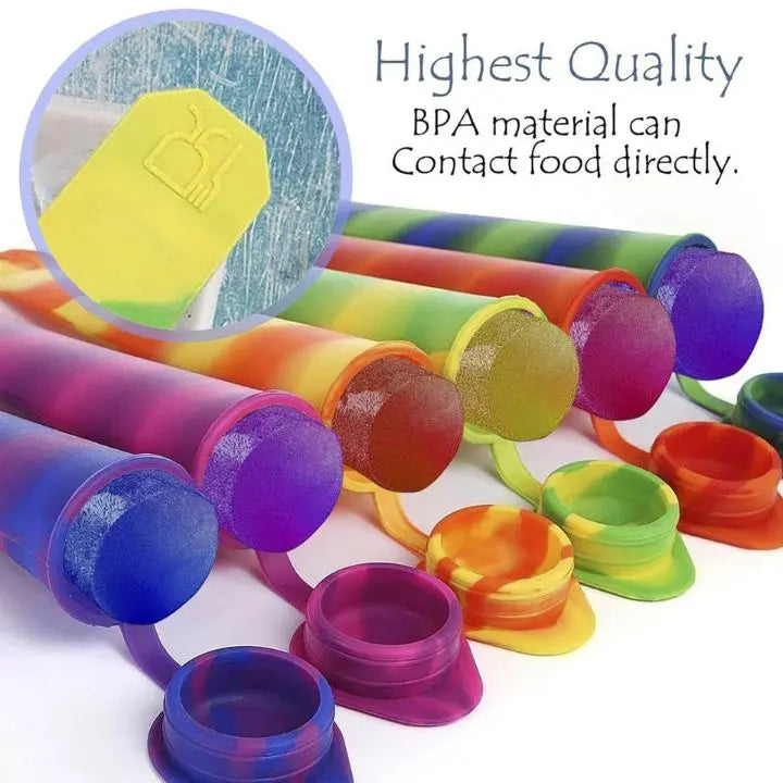 Sikunuo | 6-Piece Set Reusable Ice Molds – Safe & BPA-free