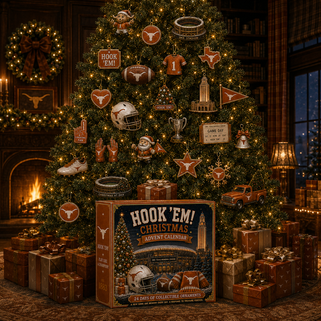 Hook ’Em! Football Christmas Advent Calendar