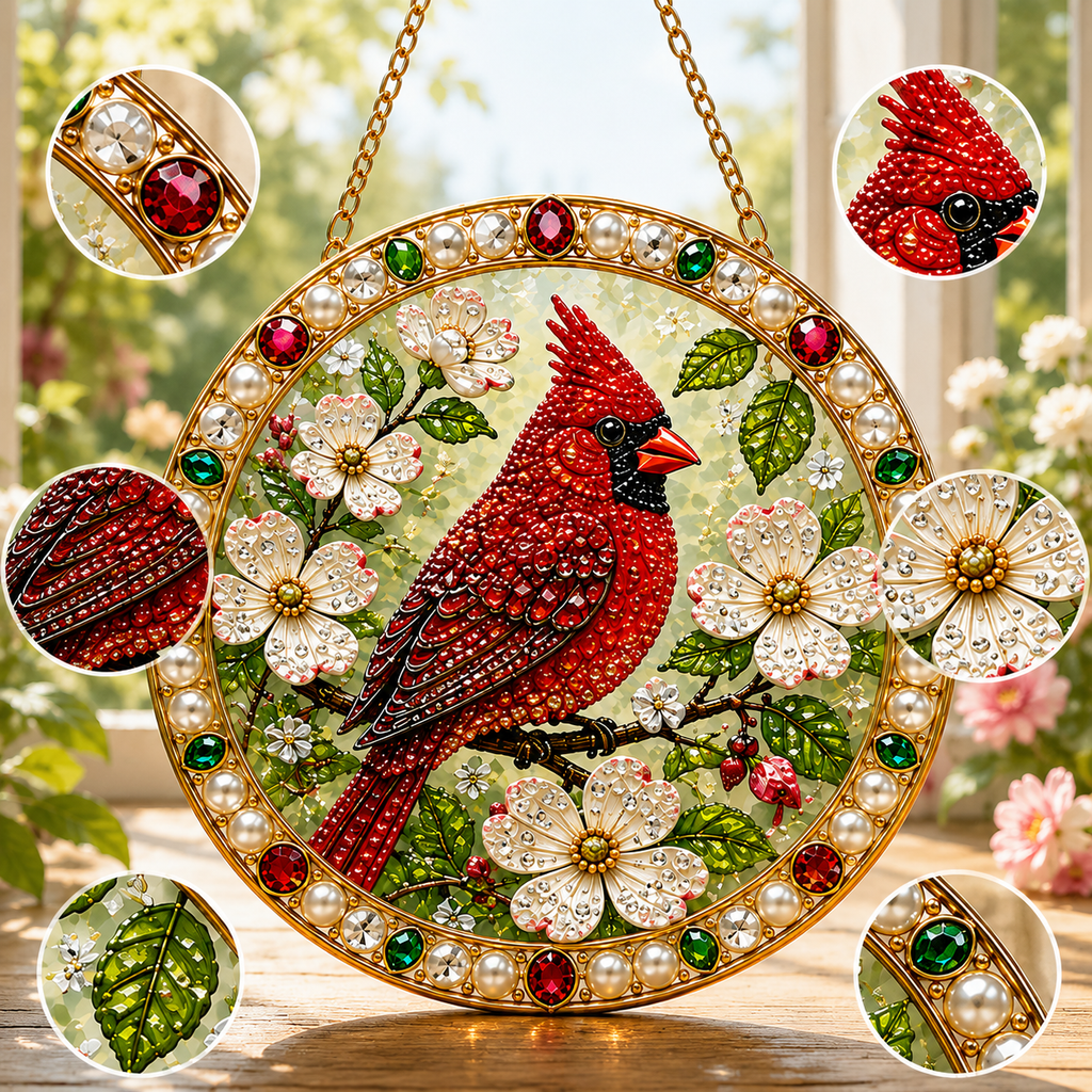 DIY Jeweled Garden Blessings Hanging Decor Kit