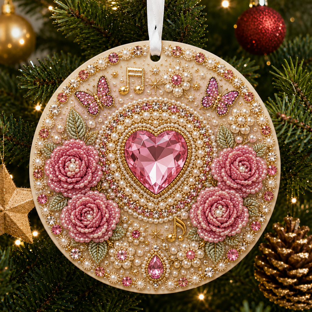 Forever In Song DIY Pearl & Gem Memorial Ornament Collection