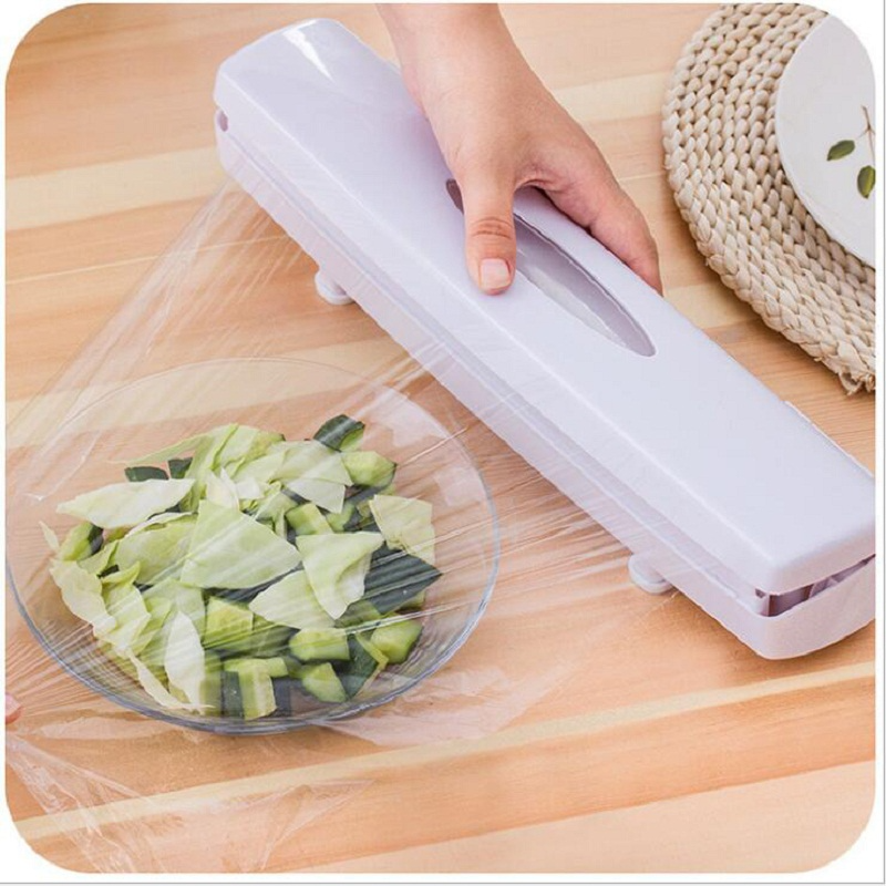 Sikunuo | Wraptastic Plastic Food Wrap Dispenser Gadget