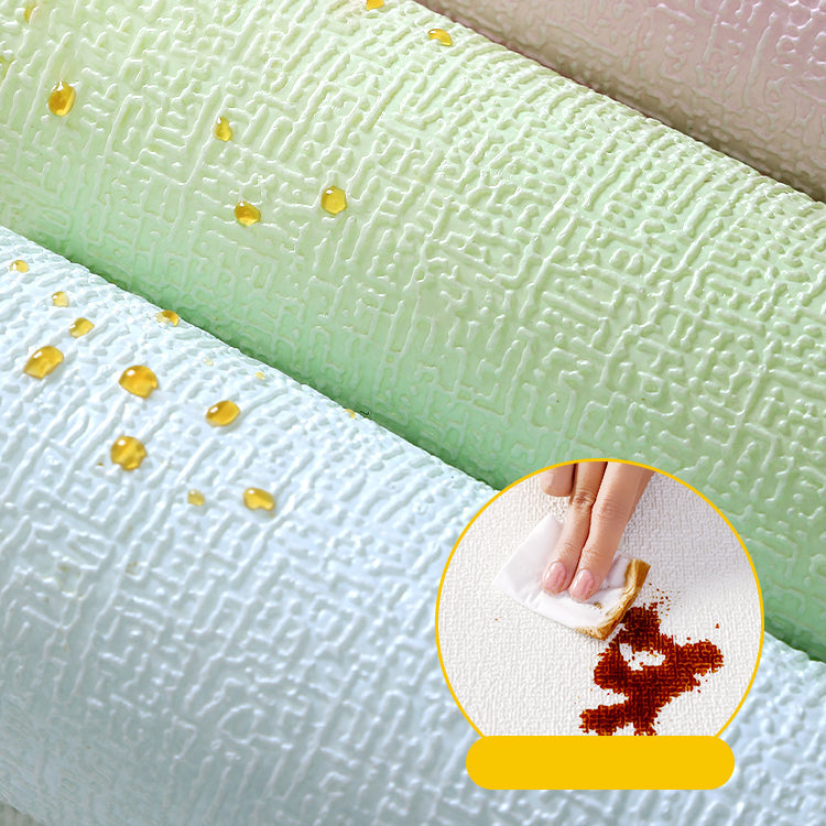 Sikunuo | Modern Wall-Ceiling PVC Peel-and-Press Waterproof Back Wall Panels