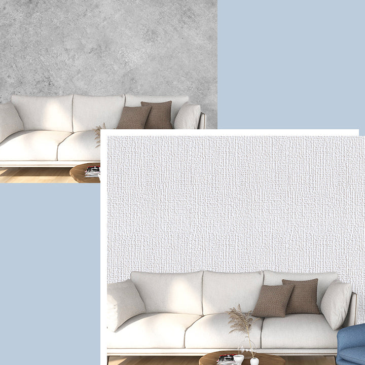 Sikunuo | Modern Tin Backsplash Panel Smooth Wall Ceiling 3D Stereo Wallpaper