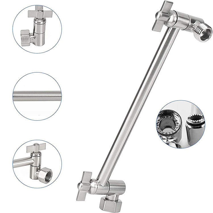 Sikunuo | Modern square shower head wall mount standard spray fixed shower