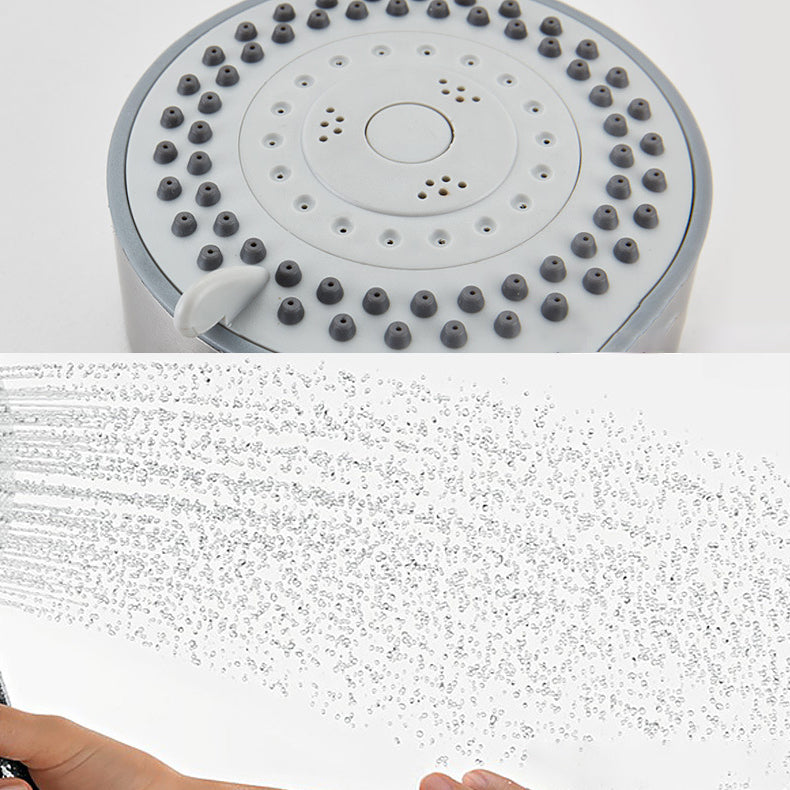 Sikunuo | Standard Spray Shower Head Polished Nickel Round Hand Shower