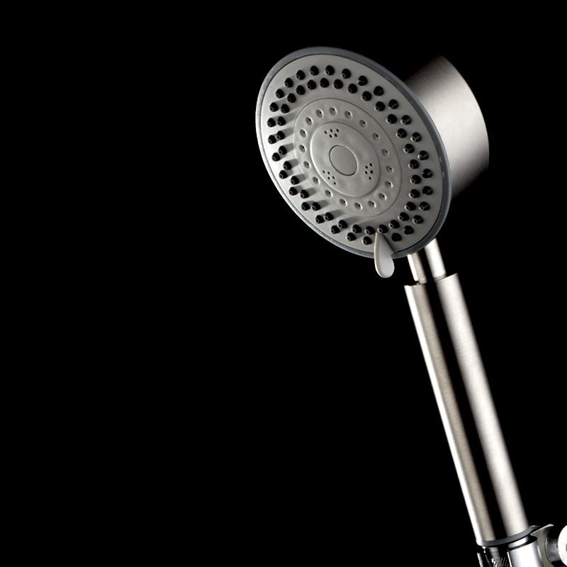 Sikunuo | Standard Spray Shower Head Polished Nickel Round Hand Shower