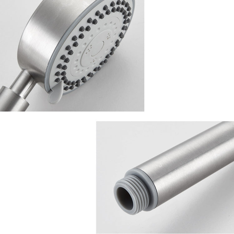 Sikunuo | Standard Spray Shower Head Polished Nickel Round Hand Shower
