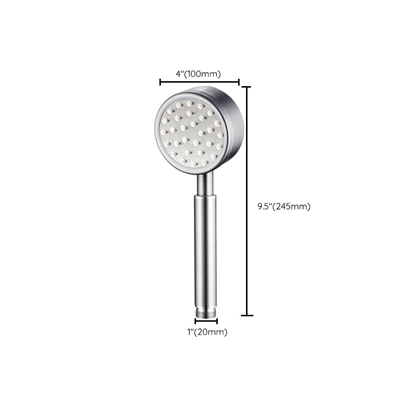 Sikunuo | Standard Spray Shower Head Polished Nickel Round Hand Shower