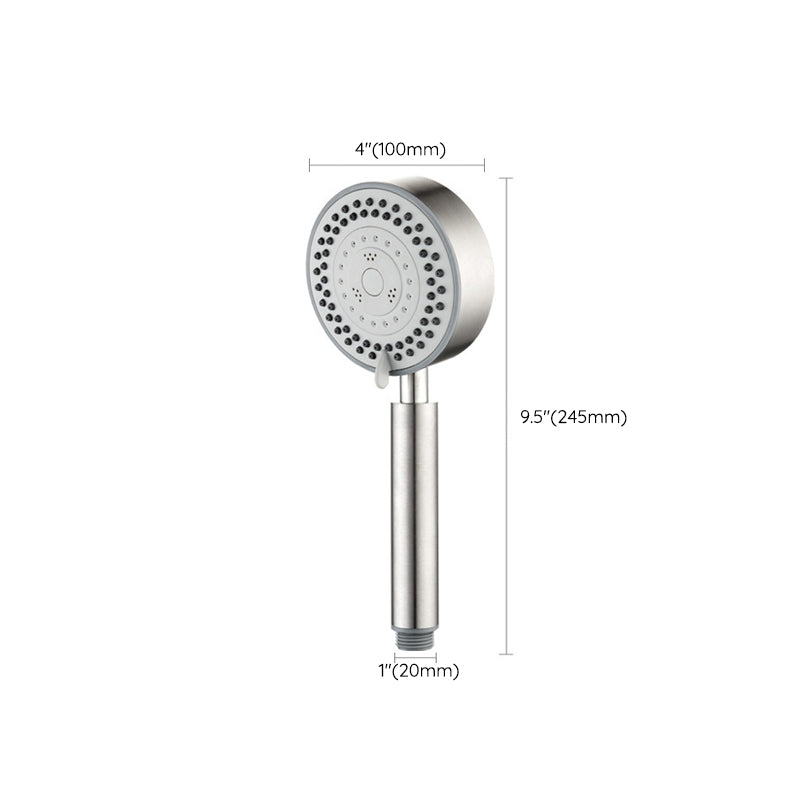 Sikunuo | Standard Spray Shower Head Polished Nickel Round Hand Shower