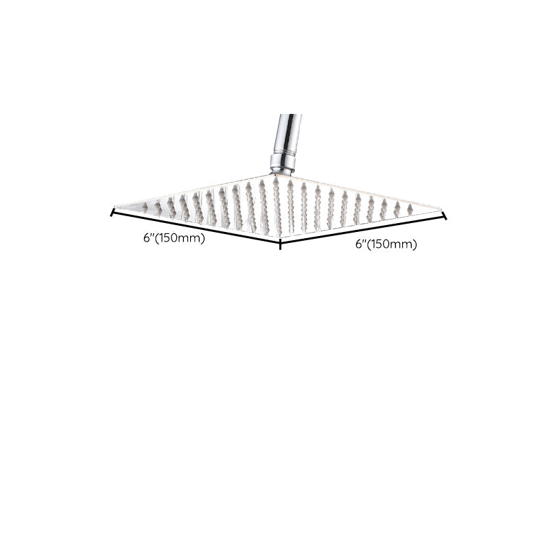 Sikunuo | Wall-mounted shower head stainless steel fixed shower head with shower arm