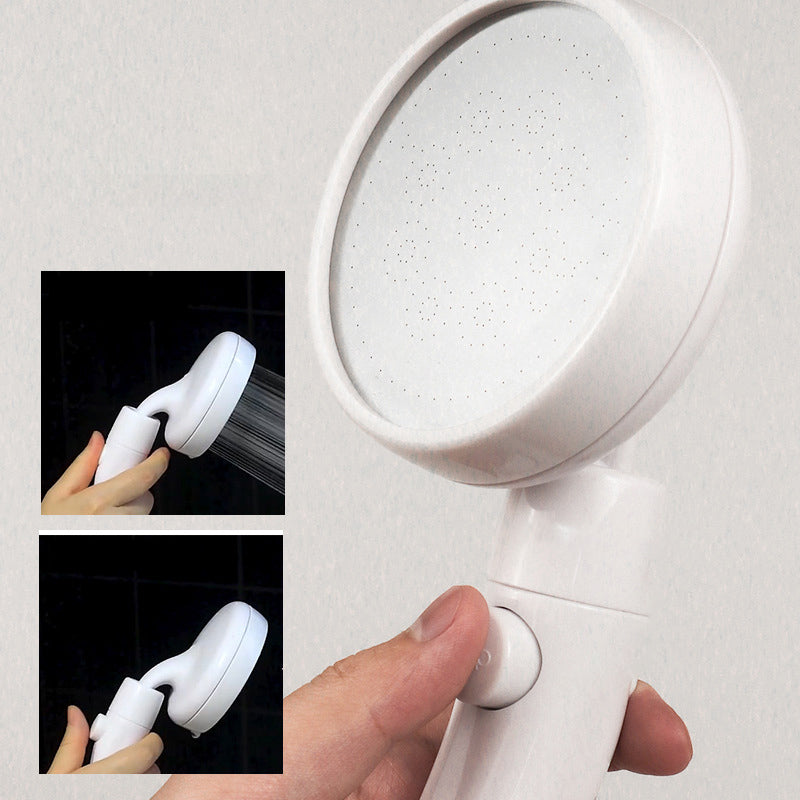Sikunuo | Modern Plastic Showerhead Standard Round Handheld Showers