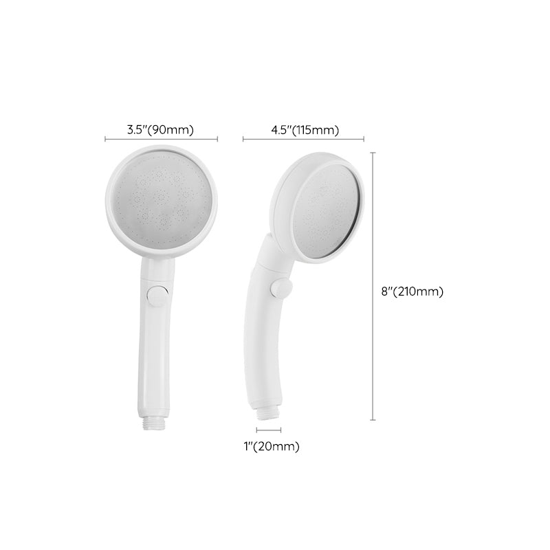 Sikunuo | Modern Plastic Showerhead Standard Round Handheld Showers