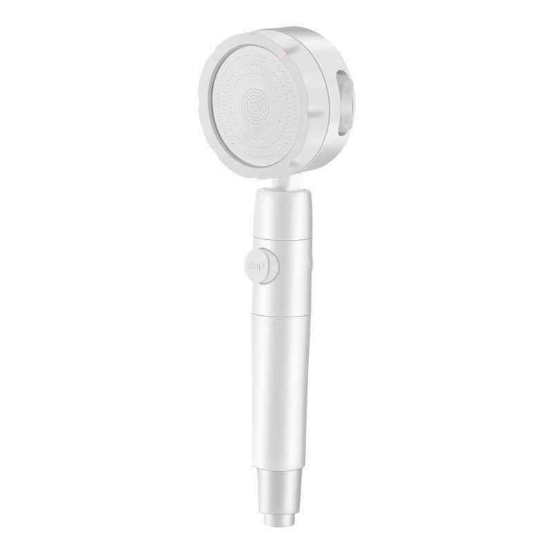 Sikunuo | Modern Handheld Showerhead 3 Spray Round Metal Shower Heads