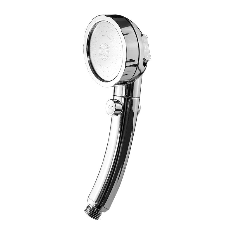 Sikunuo | Modern Handheld Showerhead 3 Streams Metal Round Showerheads