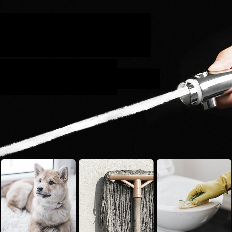 Sikunuo | Modern Handheld Showerhead 3 Streams Metal Round Showerheads