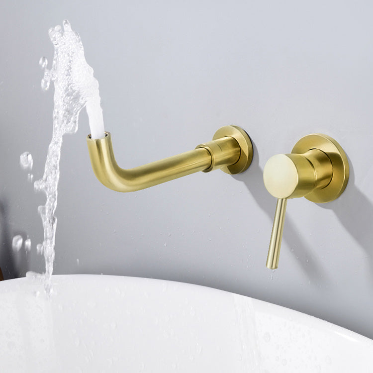 Sikunuo | Modern Brass Roman Bathtub Faucet with 1 Lever Handle Bathtub Faucet