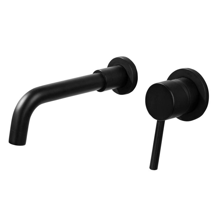 Sikunuo | Modern Brass Roman Bathtub Faucet with 1 Lever Handle Bathtub Faucet