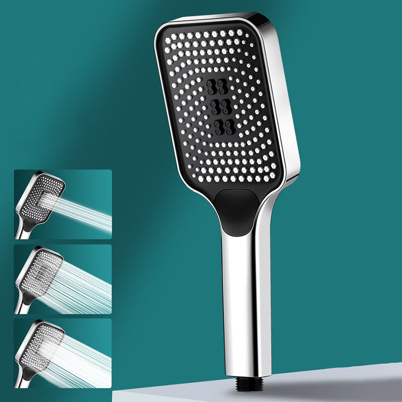Sikunuo | Contemporary Square Handheld Showerhead 3 Setting Spray Head