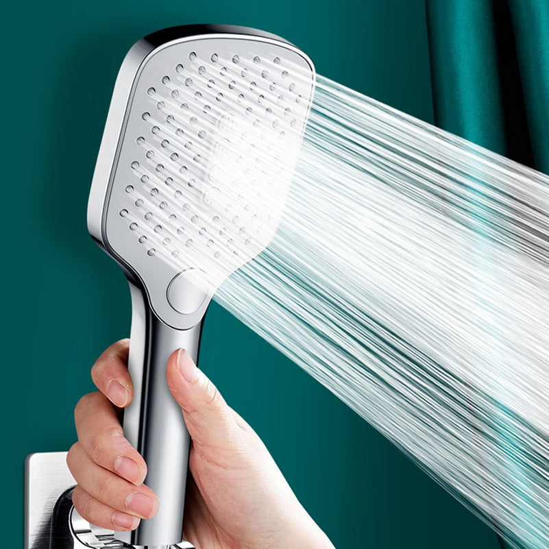 Sikunuo | Contemporary Fixed Head Square Supercharged Showerhead Combo
