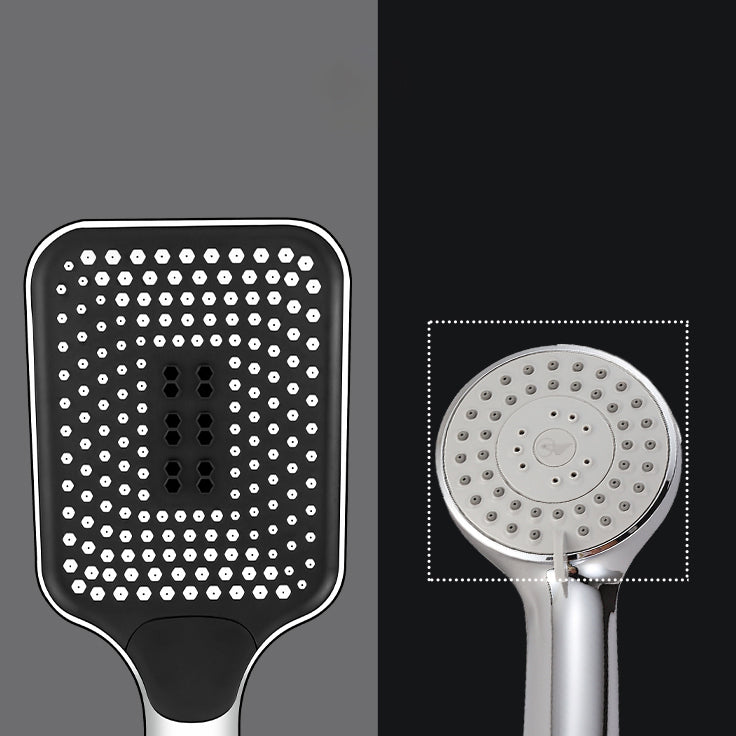 Sikunuo | Modern Hand Shower Head Square Three-Stage Drop Resistance Spray Head
